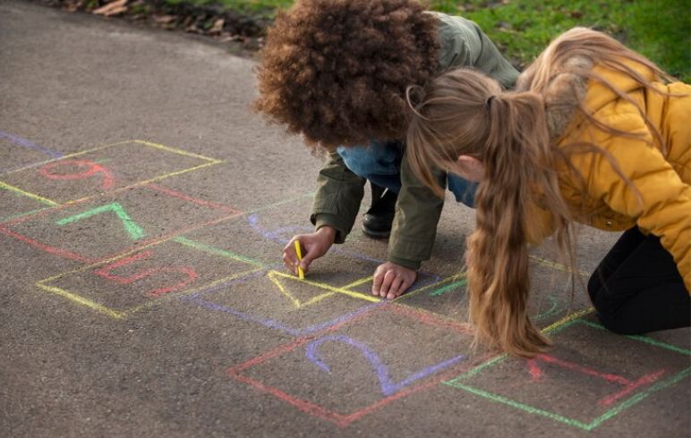 Sidewalk Chalk Art